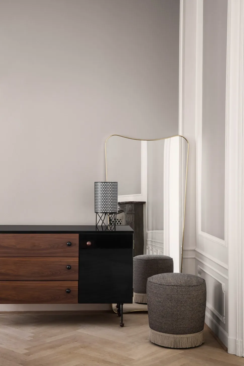ABC Bordslampa Vit