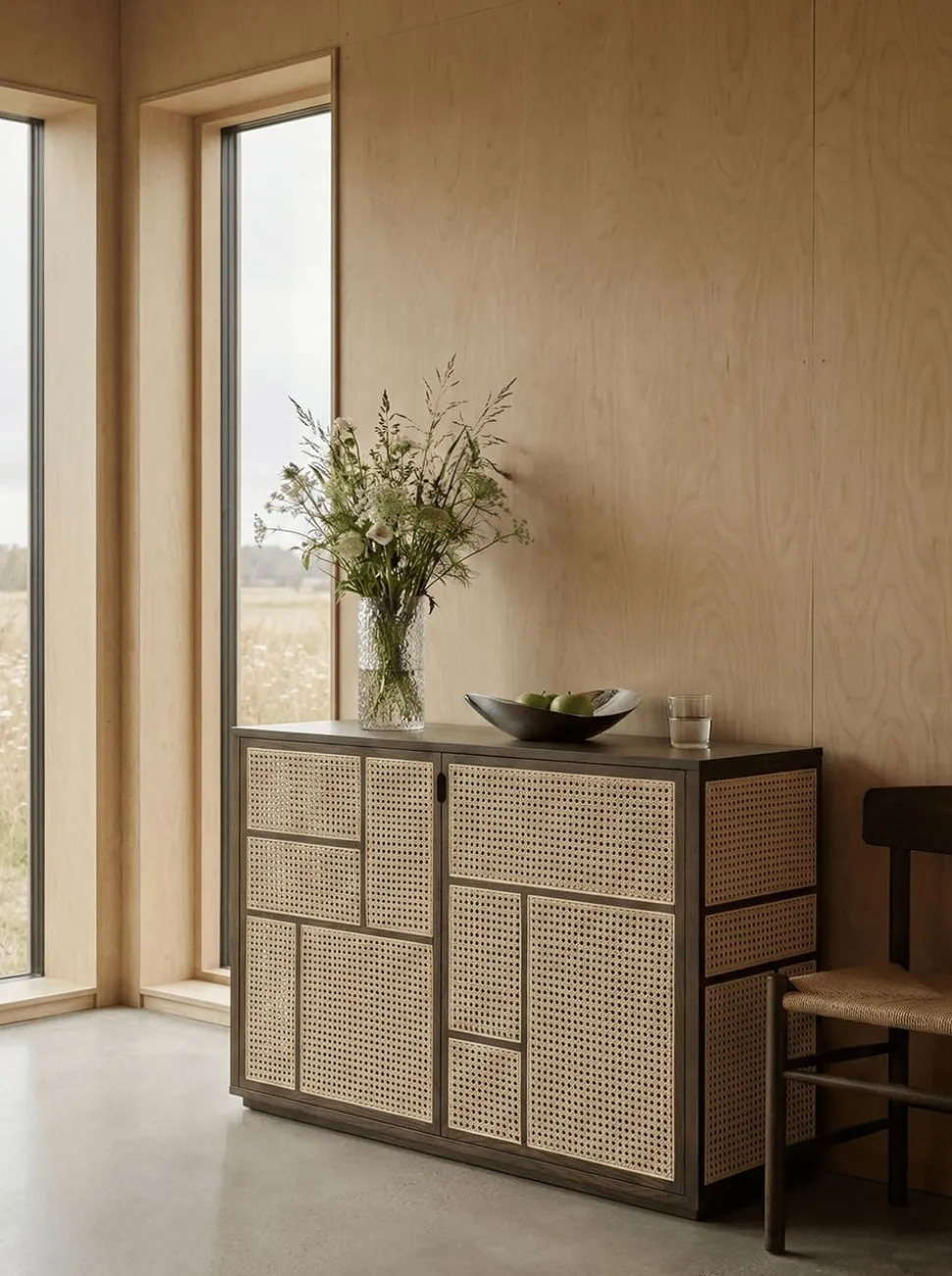 Air Sideboard Hög | Dark Oak
