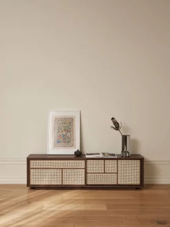Air Sideboard Låg | Dark Oak