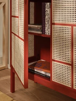 Air Sideboard med ben | Red