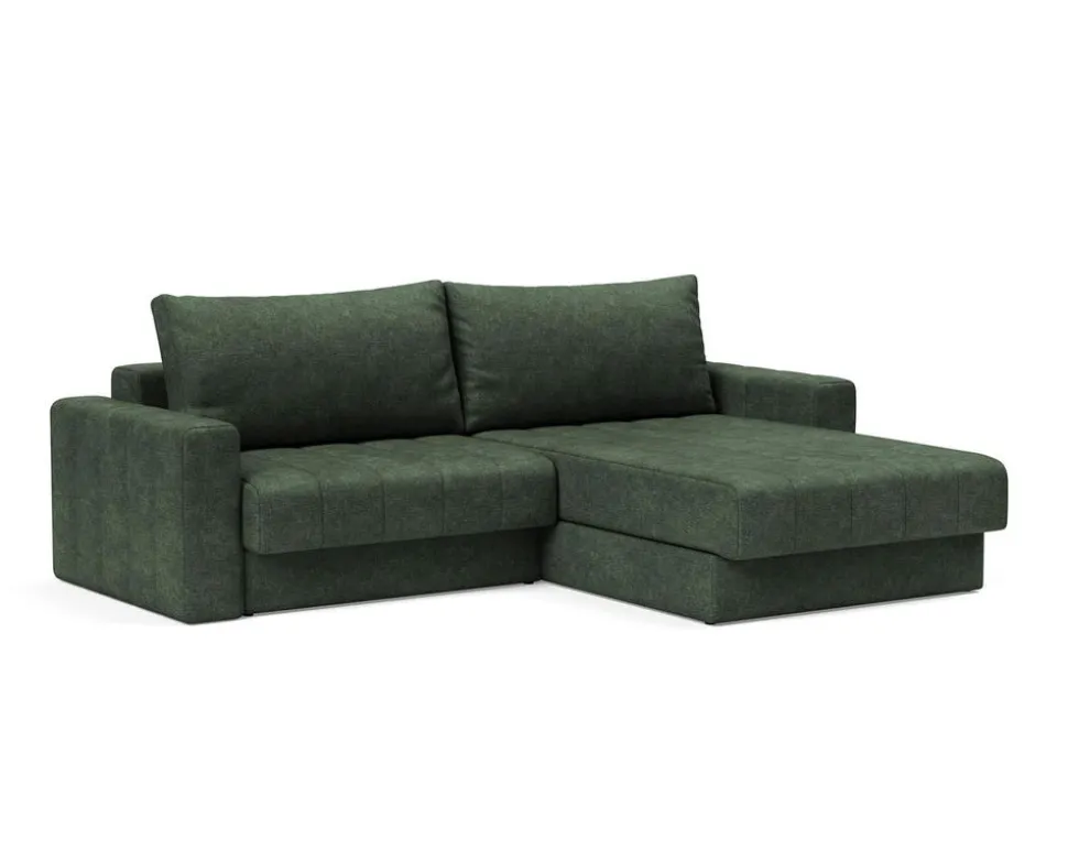 Akello Bäddsoffa Divan | Armstöd | 281 Avella Pine Green