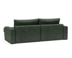 Akello Bäddsoffa Divan | Armstöd | 281 Avella Pine Green