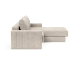 Akello Bäddsoffa Divan | Armstöd | 280 Avella Sand