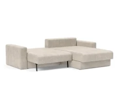 Akello Bäddsoffa Divan | Armstöd | 280 Avella Sand