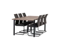 Aki Matbord 220x95 | Gråbetsad Ek
