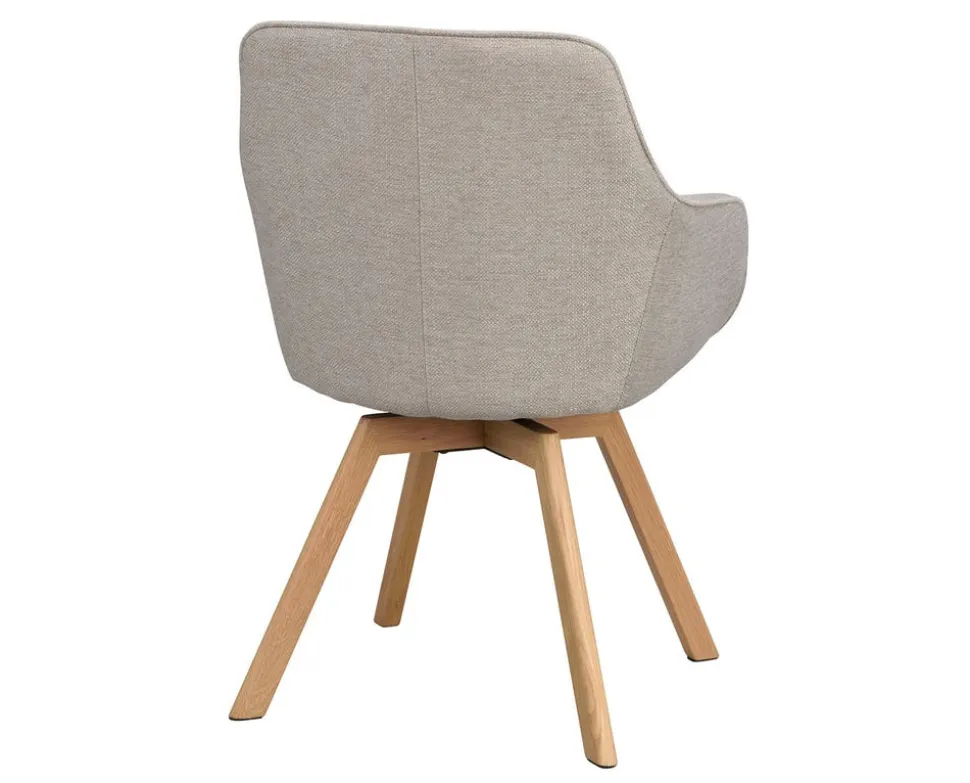 Alison Karmstol | Beige Tyg | Ekben