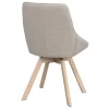 Alison Stol | Beige Tyg | Vitpigm. Ekben