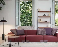 Al Wood Sidobord | Fanér Light wood | Chrome leg