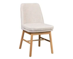 Amesbury Stol | Ljusbeige / Ek