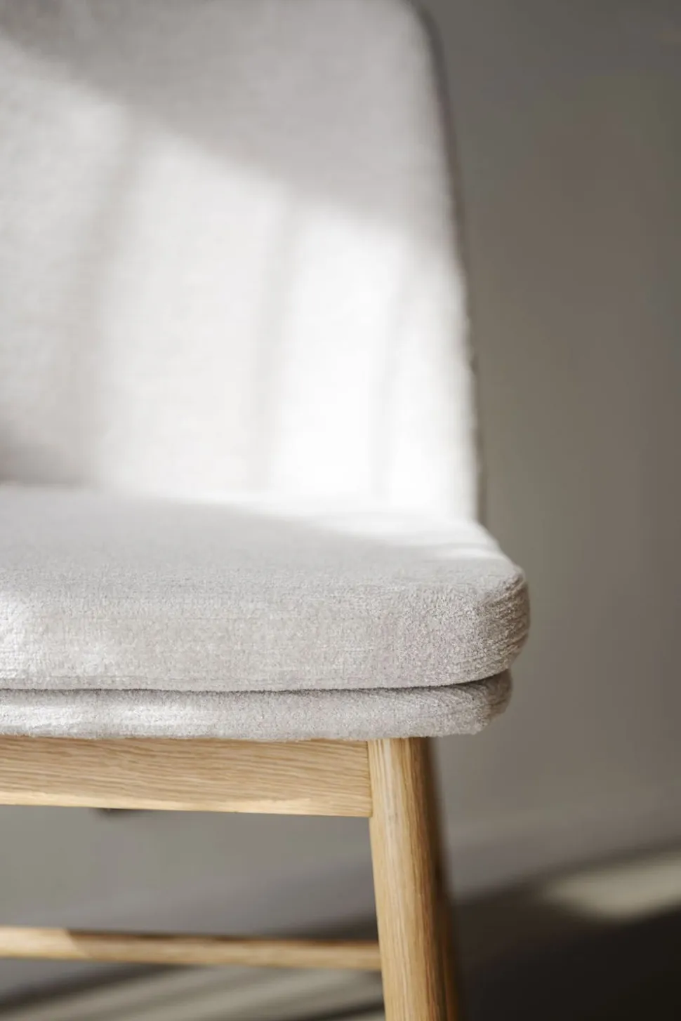 Amesbury Stol | Ljusbeige / Ek