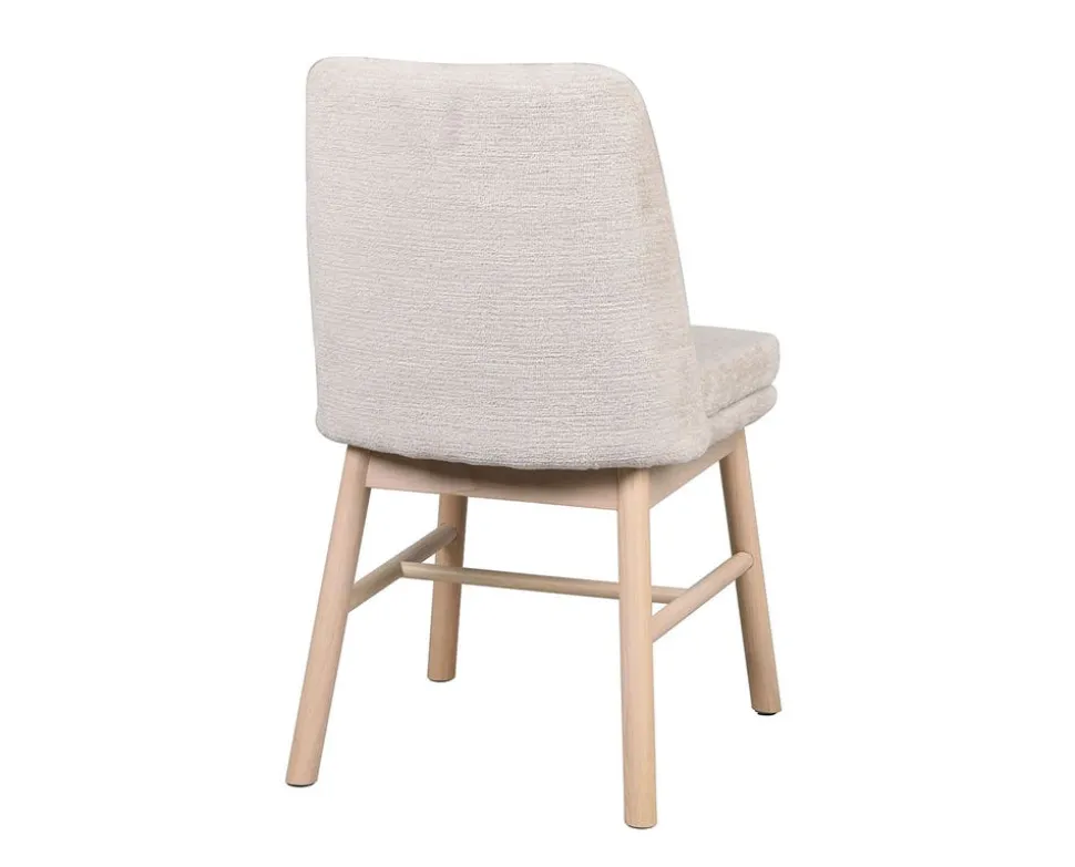 Amesbury Stol | Ljusbeige / Vitpigm.