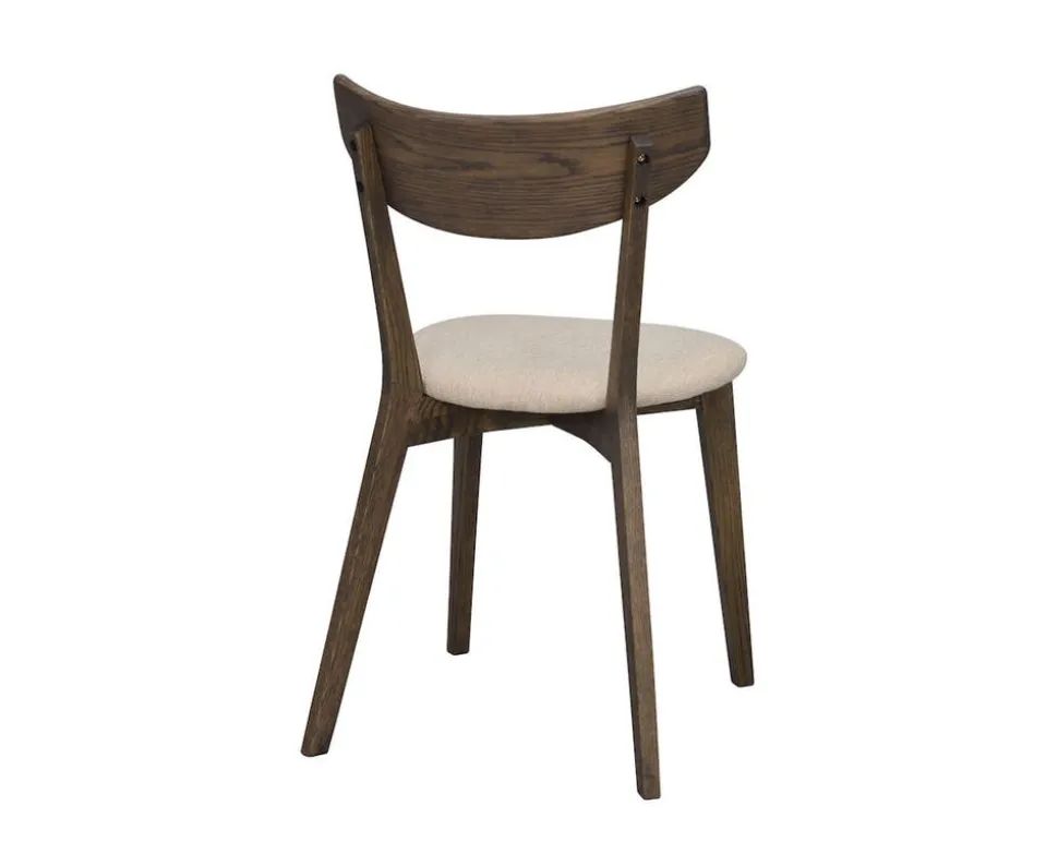 Ami Stol | Brunlackad Ek, Beige