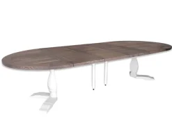 Ancona Matbord Runt | Pelarben