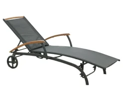 Andy Vilsäng | Svart / Teak