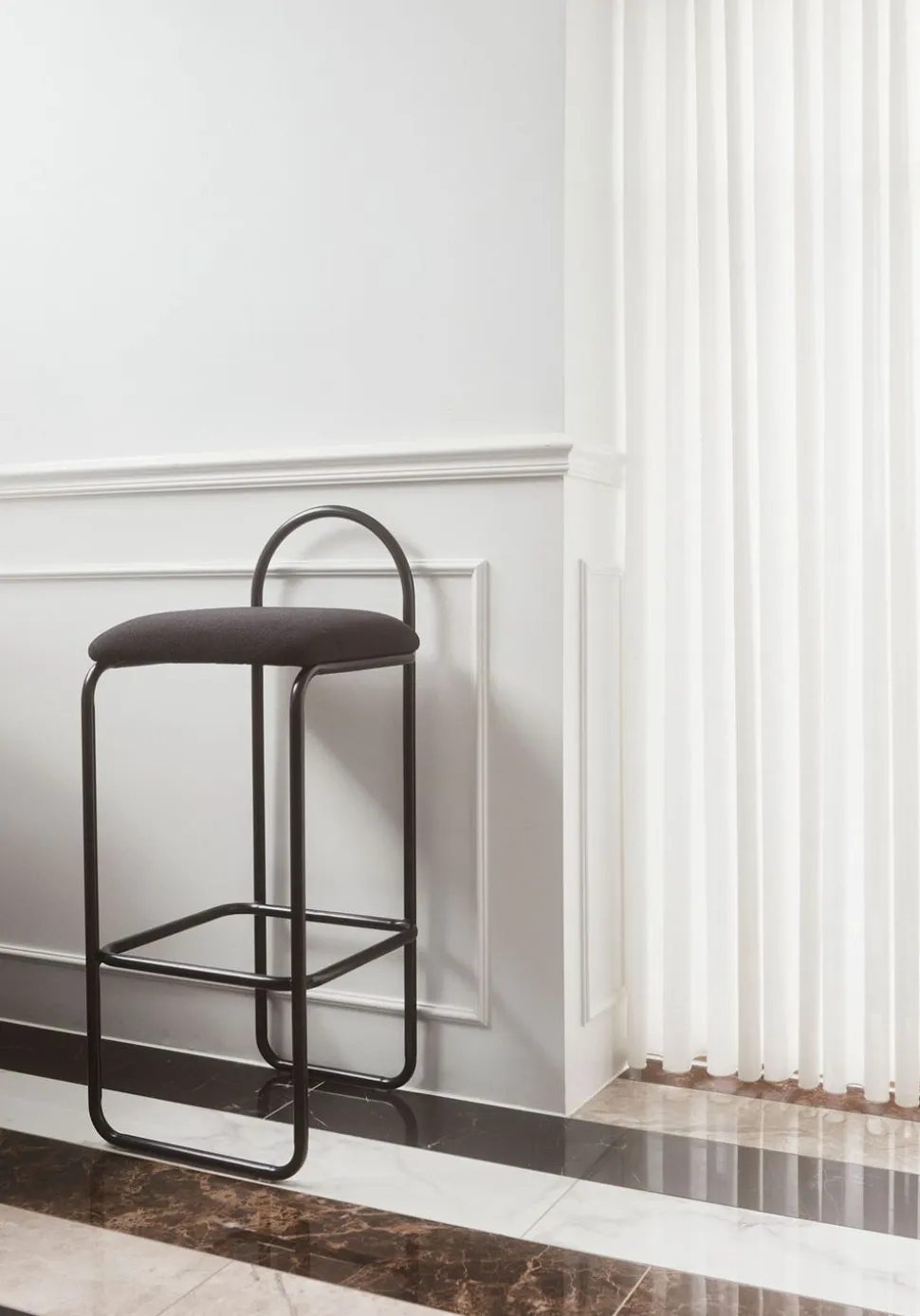 Angui Barstol SH93 | Antracite Bouclé