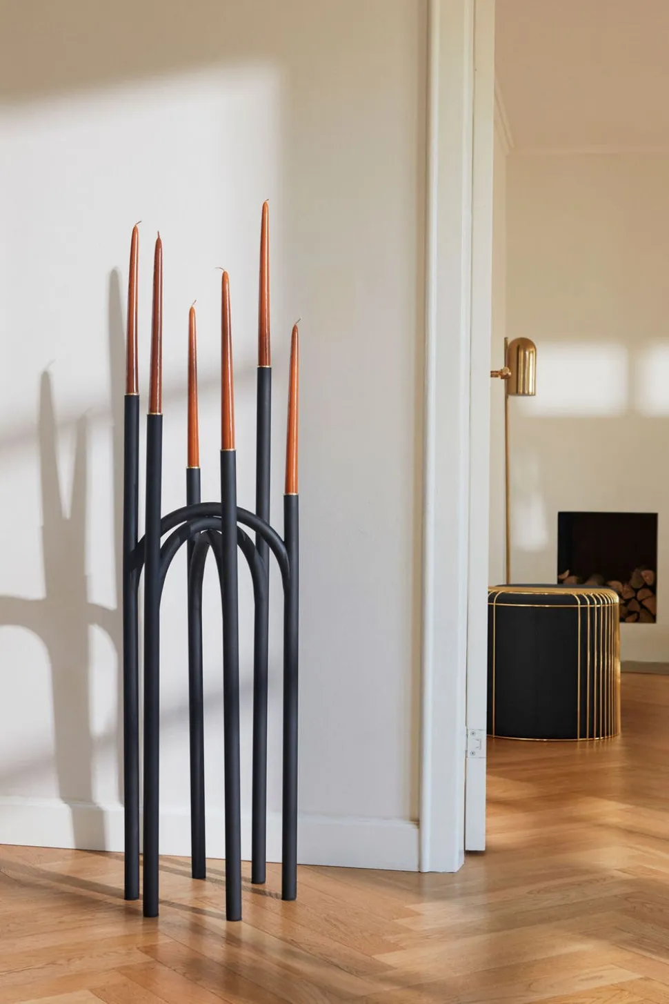 Angui Golvljusstake H92