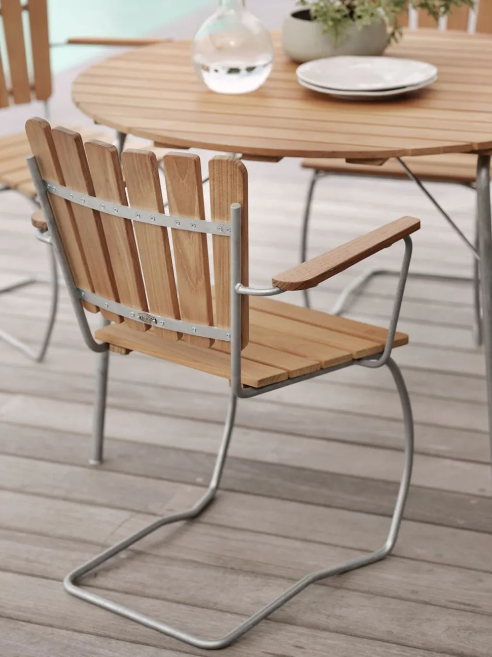 56:an Karmstol Galvad / Teak