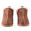 Annie Fårskinnstofflor Cognac | Storlek 37