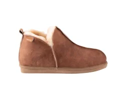 Annie Fårskinnstofflor Cognac | Storlek 37