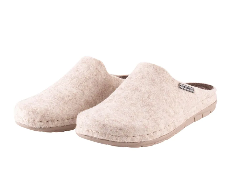 Annsofie Ulltofflor Creme | Storlek 36