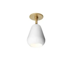 Anoli Spot Recessed Vägg-/Takspot | Nordic Gold/White