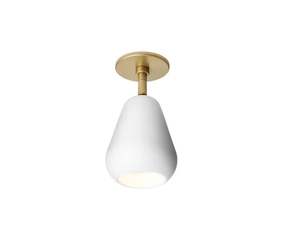 Anoli Spot Recessed Vägg-/Takspot | Nordic Gold/White
