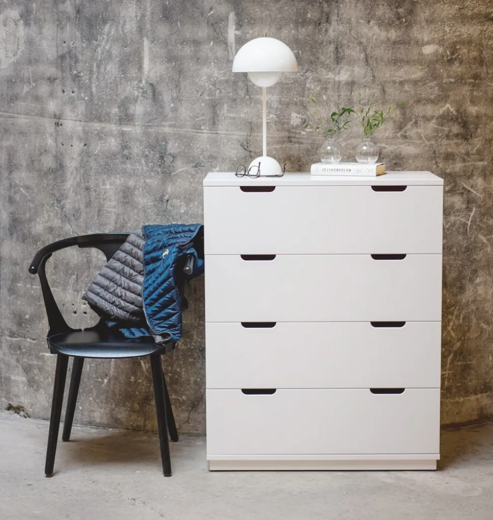 AOKO Byrå Dubbel 6 lådor | Beige