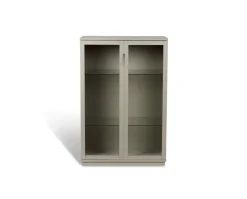 AOKO  Skåp Glasdörrar | Beige