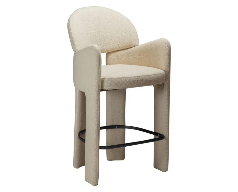 Aole Barstol | Simply Beige Bouclé