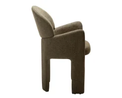 Aole Karmstol | Dark Olive Bouclé