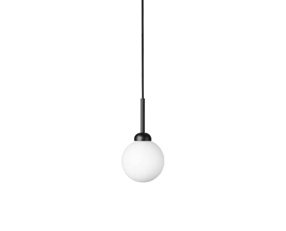 Apiales 1 Pendel | Satin Black/Opal