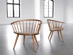 Arka Loungestol | Björk Ljus Mattlack