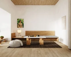 Arnold Soffbord | Mörk Betong/Mörk Ek