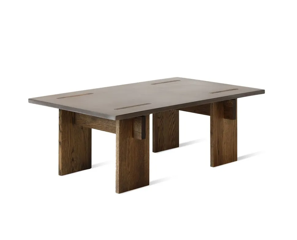 Arnold Soffbord | Mörk Betong/Mörk Ek