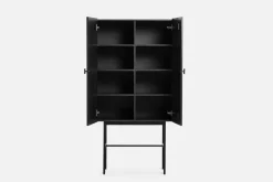 Array Highboard 80 | Svart