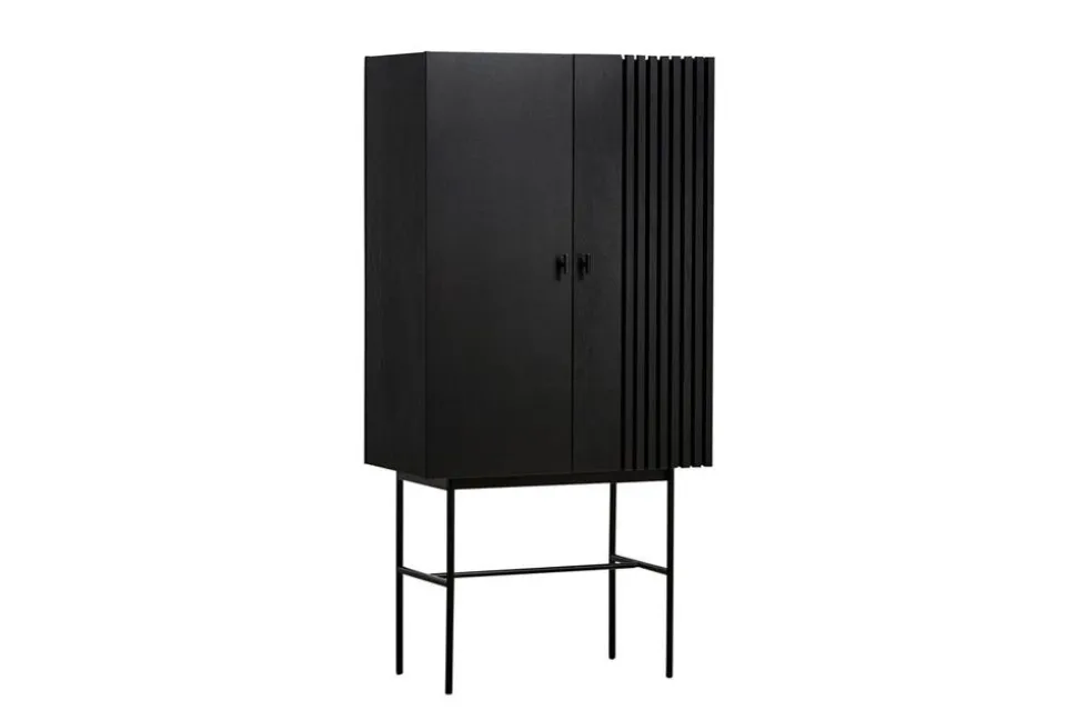 Array Highboard 80 | Svart