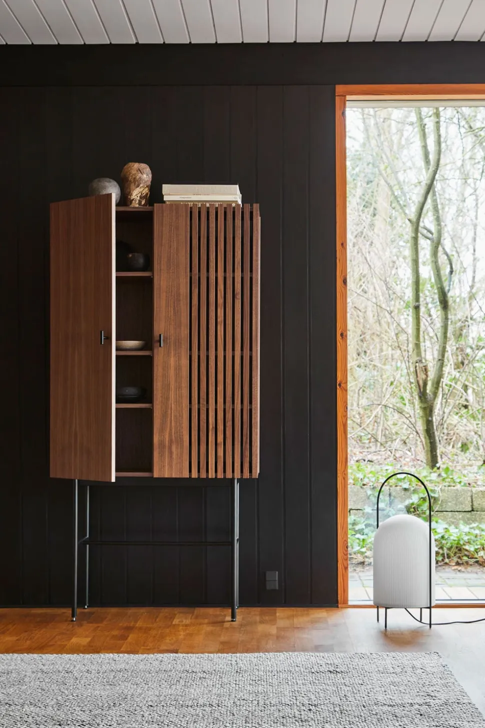 Array Highboard 80 | Valnöt