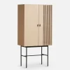 Array Highboard 80 | Vitpigmenterad