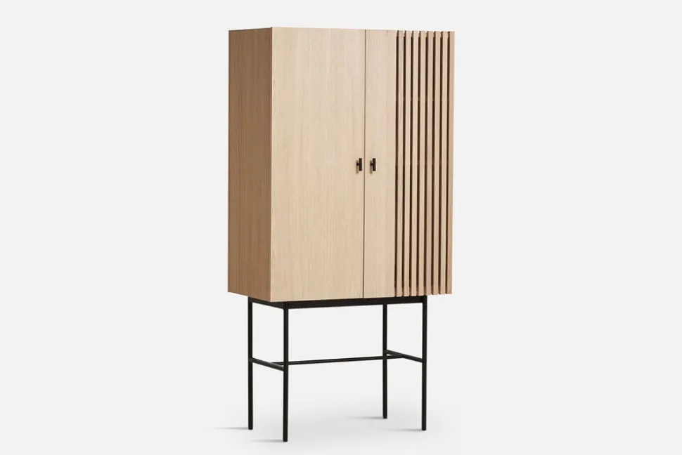 Array Highboard 80 | Vitpigmenterad
