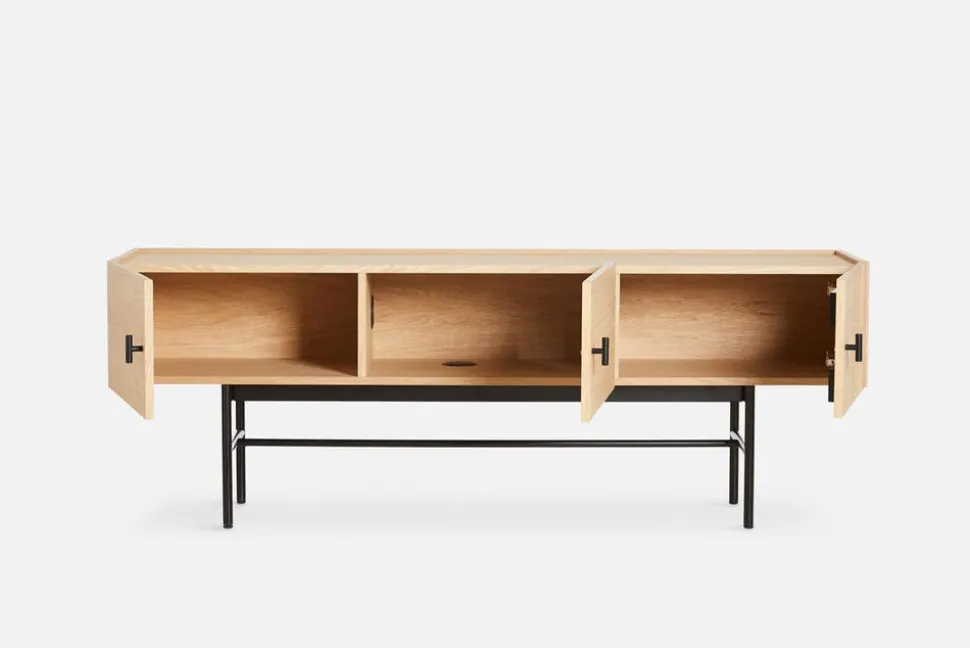 Array Sideboard Låg | Vitpigmenterad 150