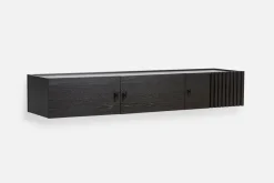 Array Vägghängt Sideboard | Svart