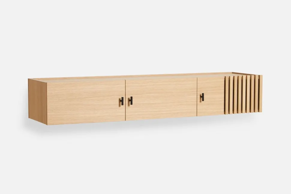Array Vägghängt Sideboard | Vitpigmenterad