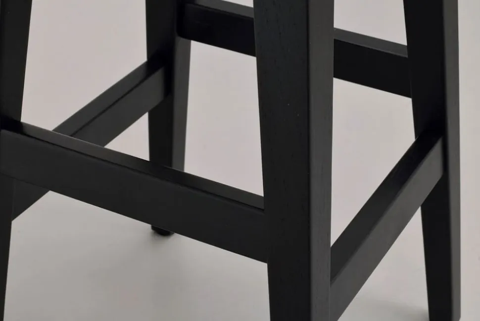 Austin Barpall | Svartlackad Ek