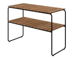 Avlastningsbord L105 | Teak, Svart