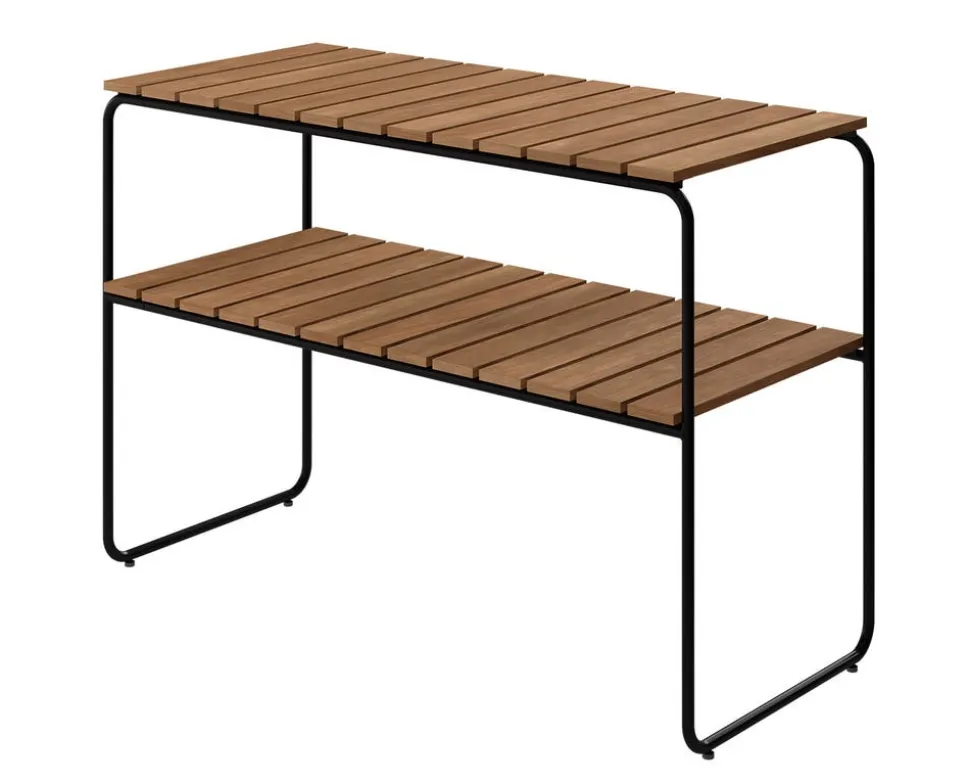 Avlastningsbord L105 | Teak, Svart