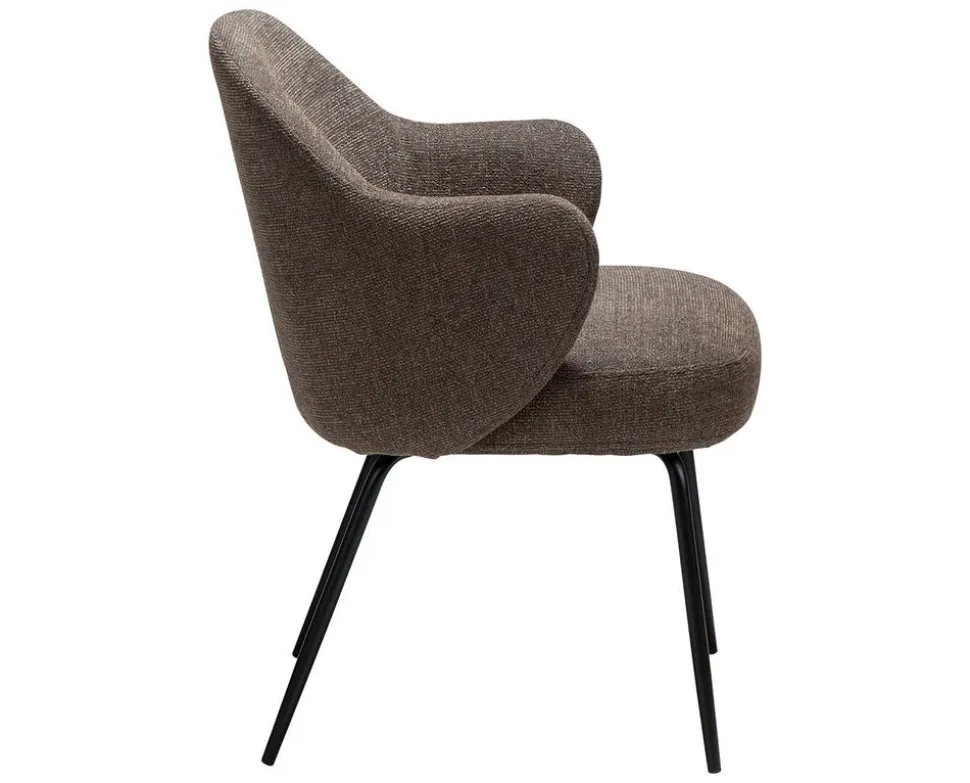 Bae Stol | Major Brown Bouclé | Svart