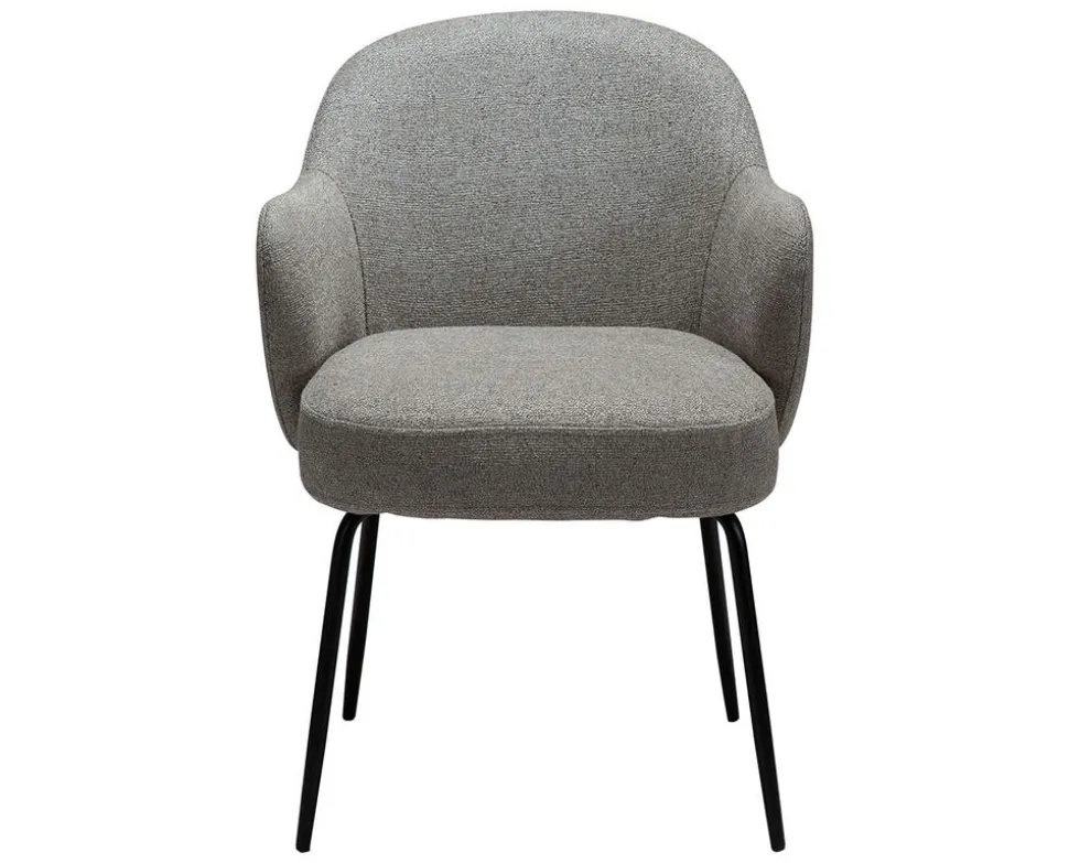 Bae Stol | Pebble Earth Bouclé | Svart
