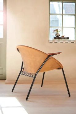 Balloon fåtölj Brun Nubuck