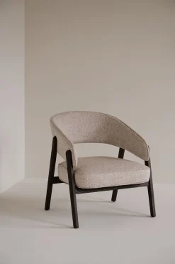 Barnaby Loungestol | Ljusbeige/Brun Ek
