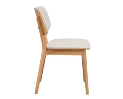 Barrett Stol | Ljusbeige/Ek